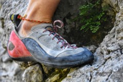 papuci de escalada pentru incepatori