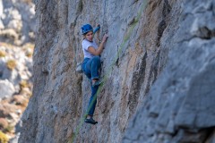 escalada in Kalymnos, Grecia -participanta la cursurile organizate de ABC Climbing