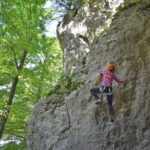 tabără de escaladă în Valea Peleșului