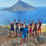 tabara de escalada pe insula kalymnos